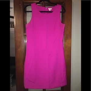 GAP hot pink shift dress